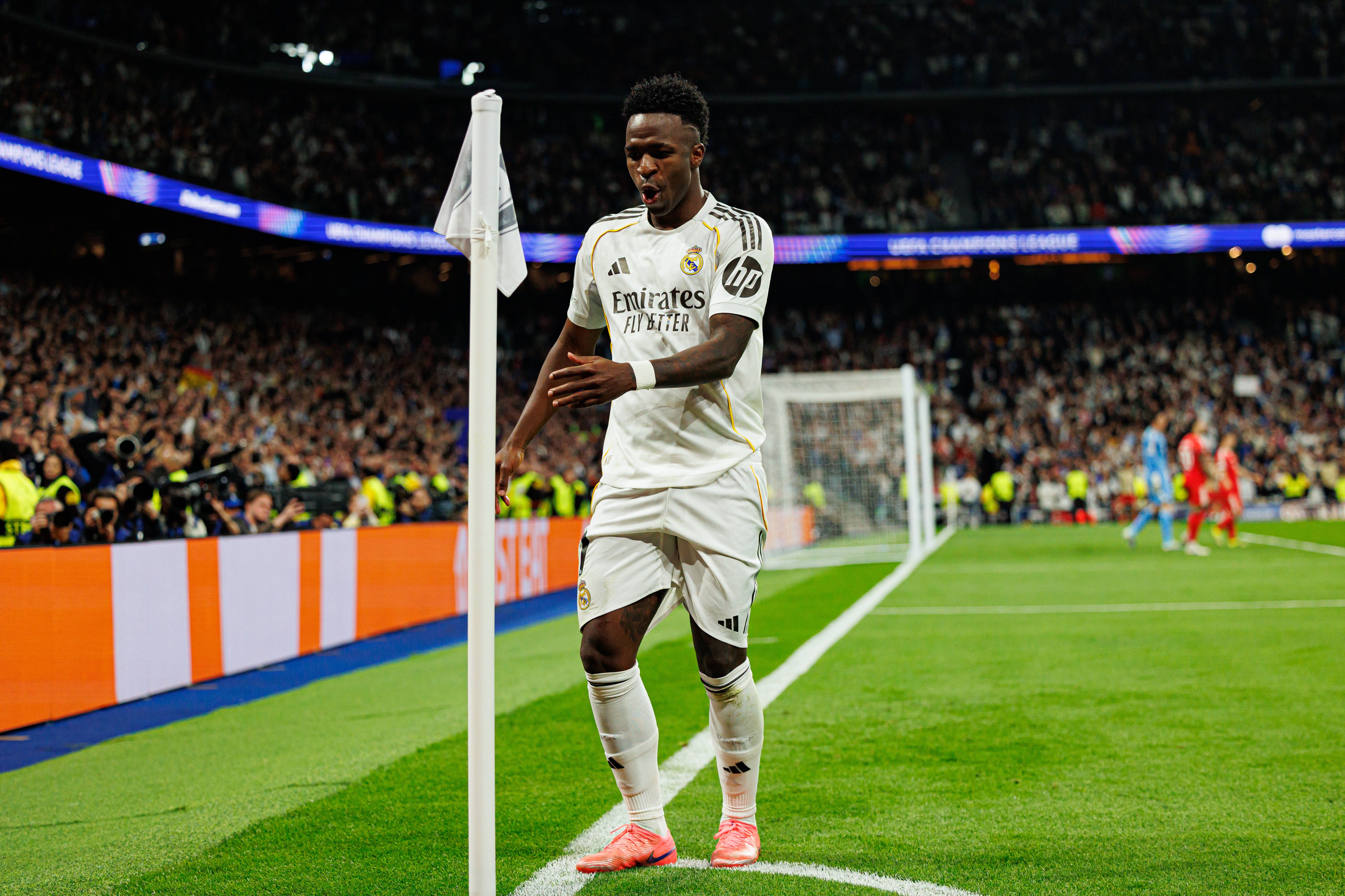 Vinícius Jr. voltou a marcar ao Benfica e foi decisivo no apuramento do Real Madrid - Foto: IMAGO