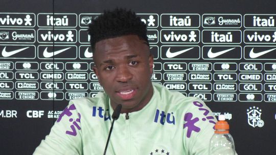 As lágrimas de Vini Jr ao falar de racismo no futebol