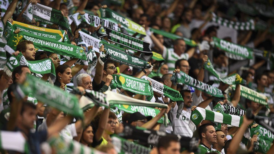 Adeptos do Sporting no Estádio José Alvalade