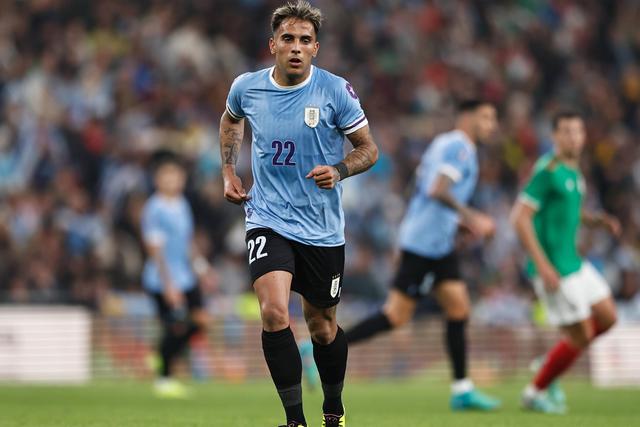 Rodrigo Zalazar ao serviço da seleção do Uruguai