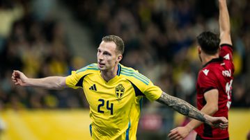 Suécia derrota Albânia: Gyokeres fica de fora mas o substituto marca