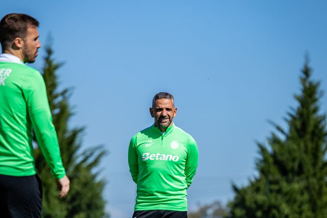 Sporting regressa ao trabalho (as fotografias de quem esteve no treino)