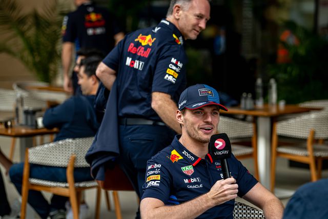 Christian Horner e Max Verstappen