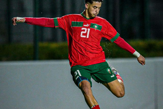 Yassir Zabiri voltou a faturar pelos sub-20 de Marrocos e continua a demonstrar o seu faro pelo golo
