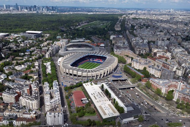 Imagem aérea do Parque dos Príncipes, recinto com capacidade para 49 mil lugares. O futuro já não deverá passar por aqui (Foto: IMAGO)