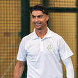 Cristiano Ronaldo a jogar padel