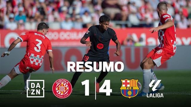 VÍDEO: lembra-se do 'show' de Lamine Yamal na goleada no dérbi catalão?