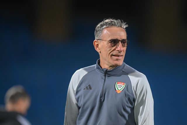 Paulo Bento, selecionador dos Emirados Árabes Unidos