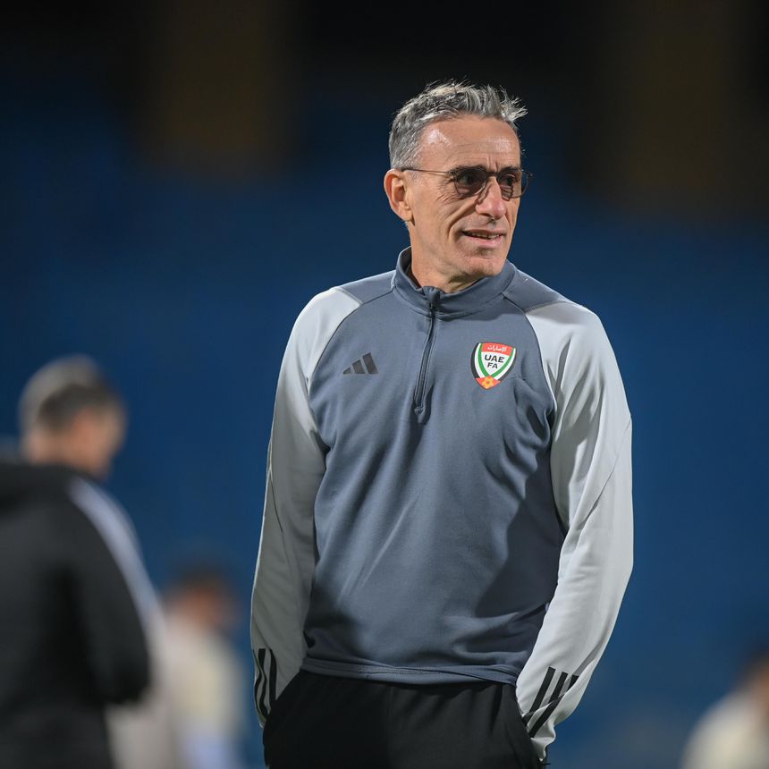 Paulo Bento, selecionador dos Emirados Árabes Unidos