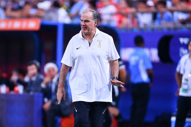 Bielsa, selecionador do Uruguai