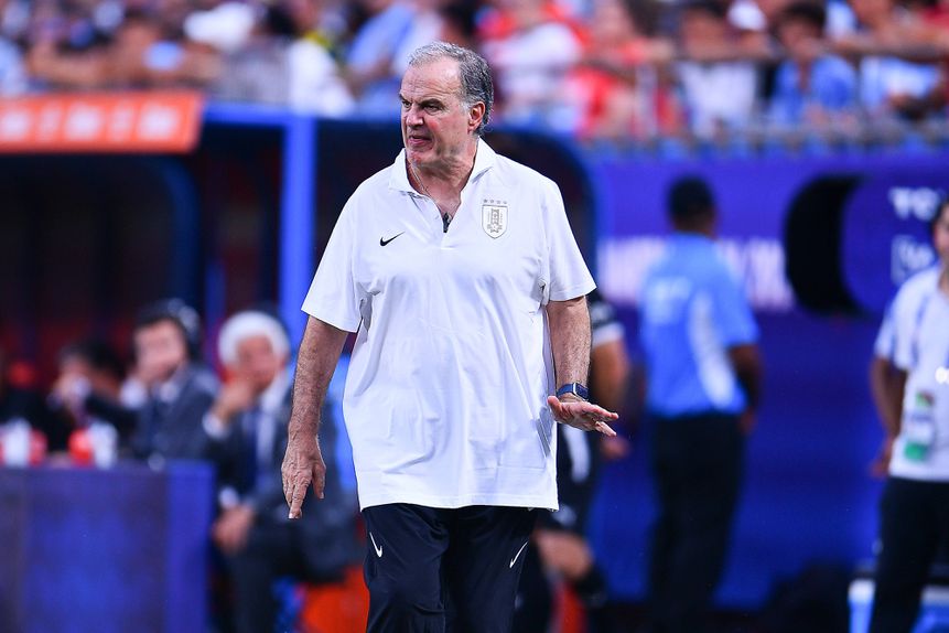 Bielsa, selecionador do Uruguai
