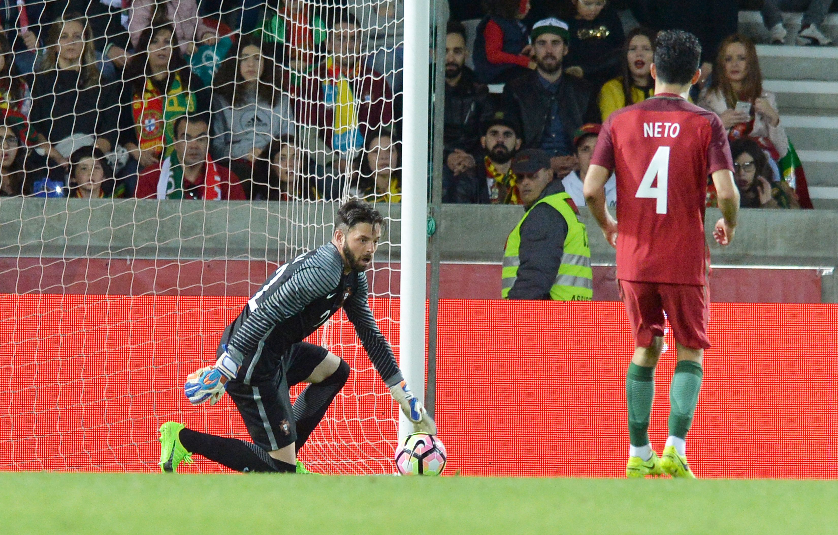 Marafona (uma internacionalização A), jogou no encontro de preparação frente à Suécia (2-3), em março de 2017 -  Foto: ASPress/HÉLDER SANTOS