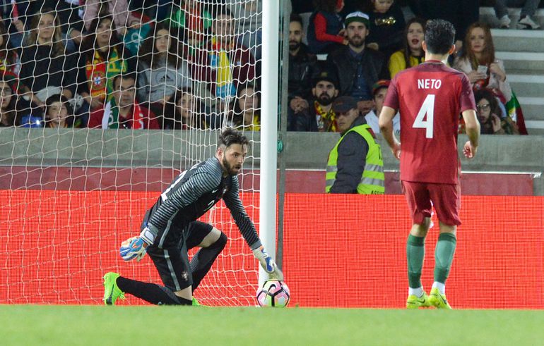 Marafona (uma internacionalização A), jogou no encontro de preparação frente à Suécia (2-3), em março de 2017 -  Foto: ASPress/HÉLDER SANTOS