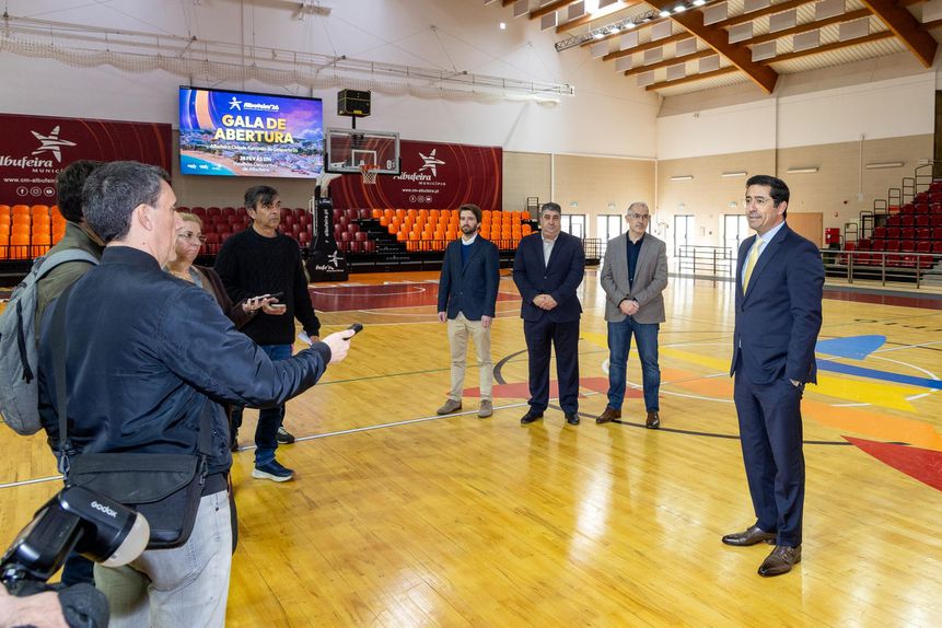 Rui Cristina, presidente da Câmara de Albufeira. Foto cm-albufeira