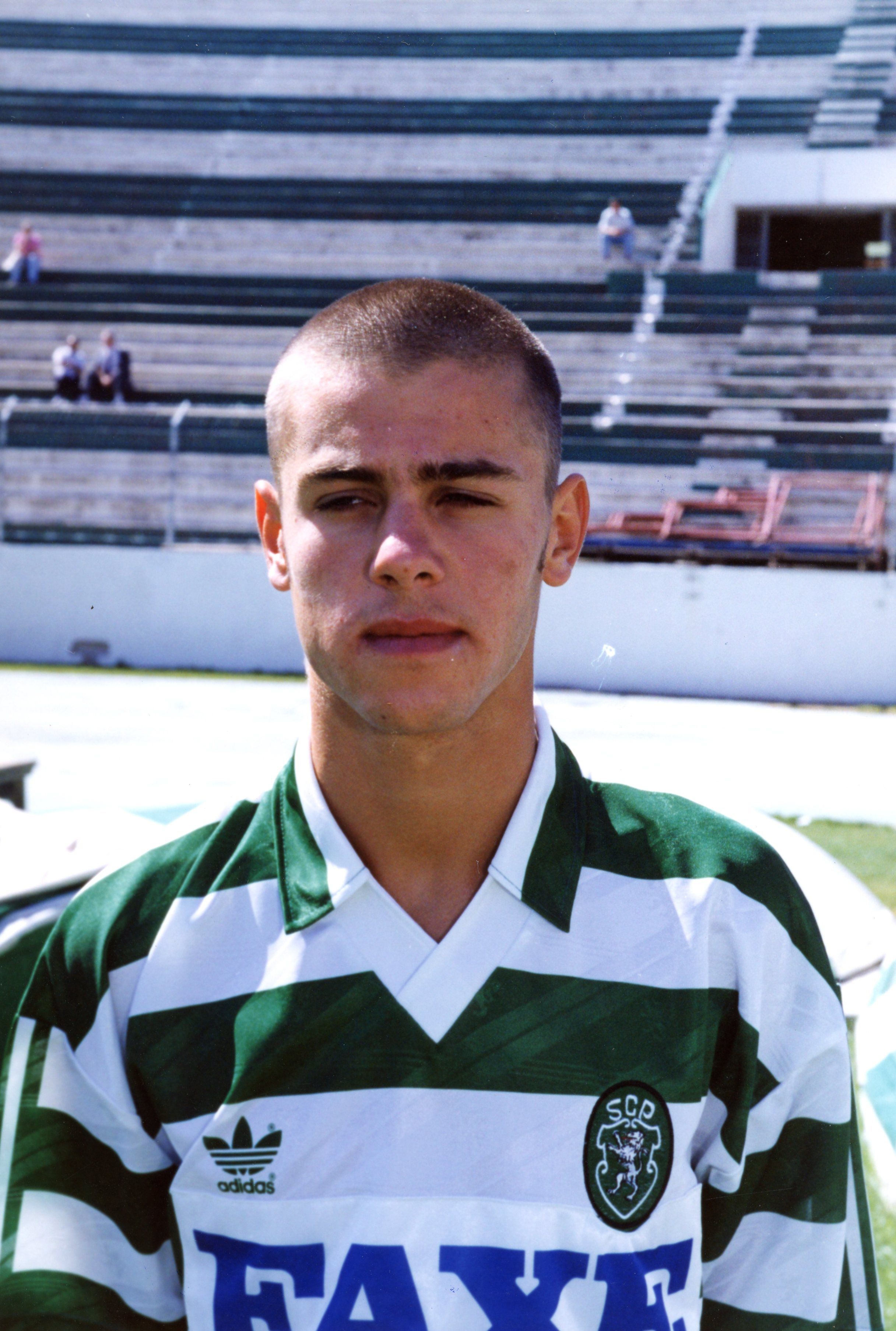 Hugo Porfírio (três internacionalizações A) foi convocado por António Oliveira para o Euro 1996, em Inglaterra - Foto: ASF