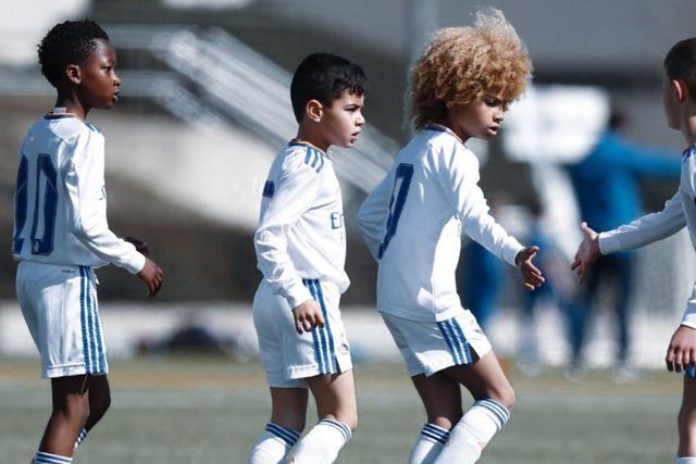 Ethan Balboa Rodríguez, filho de Javier Balboa, que passou por Benfica, Beira-Mar e Estoril, depois de ter prometido muito no Real Madrid - Foto: Real Madrid CF
