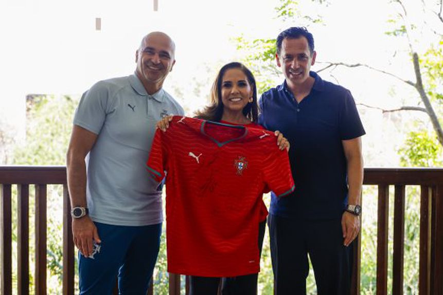 Pedro Proença recebeu Governadora de Quintana Roo - Foto: FPF