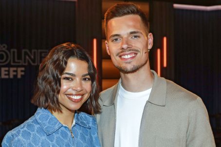 Weigl com a esposa, Sarah Richmond