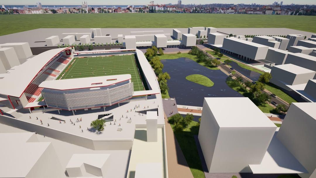 Histórico Salgueiros apresenta projeto para novo estádio - Foto: Salgueiros