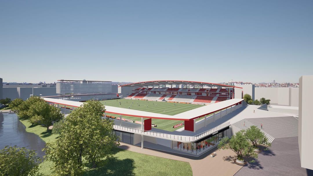 Histórico Salgueiros apresenta projeto para novo estádio - Foto: Salgueiros