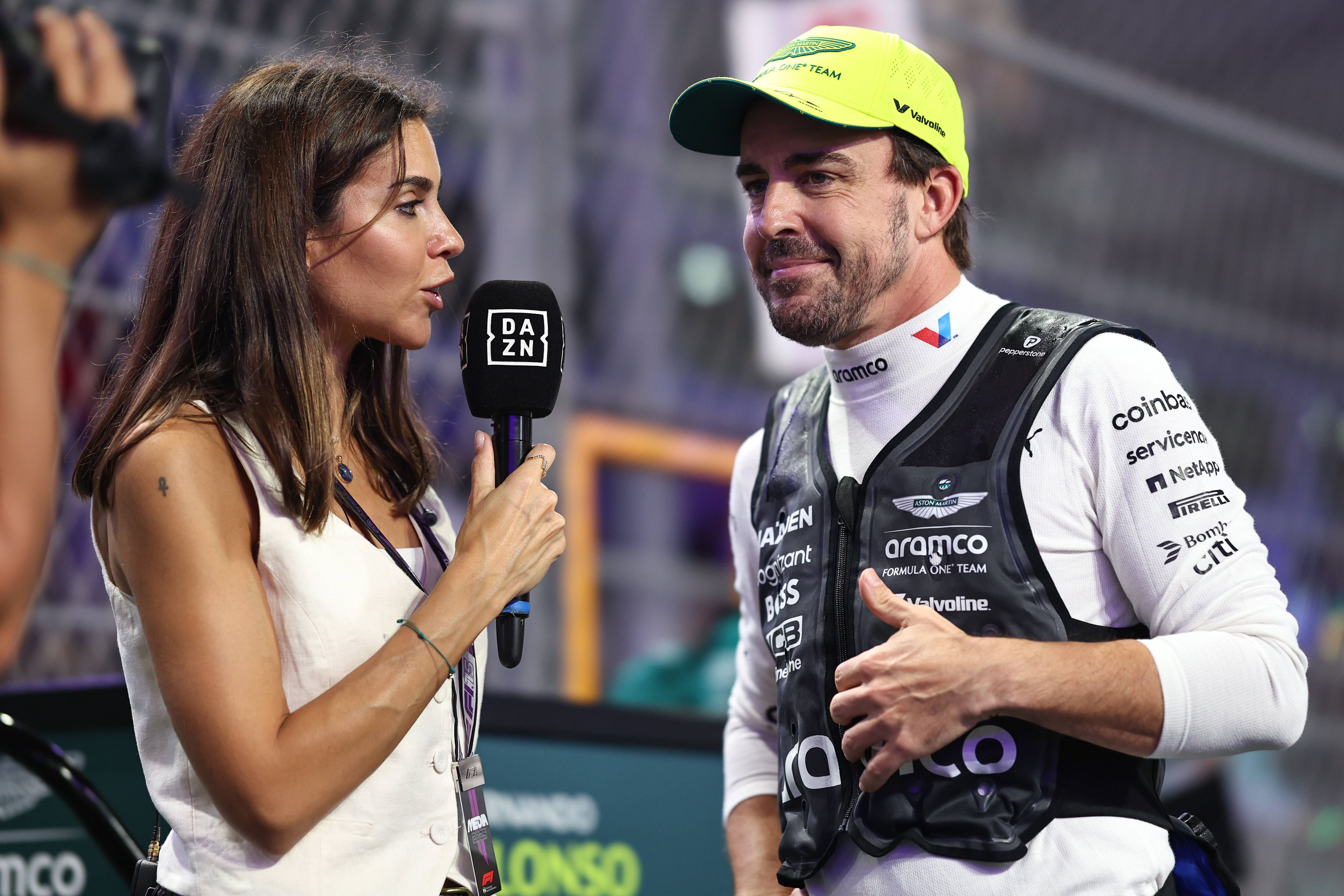 Melissa Jiménez e Fernando Alonso namoram desde 2023 - Foto: Imago