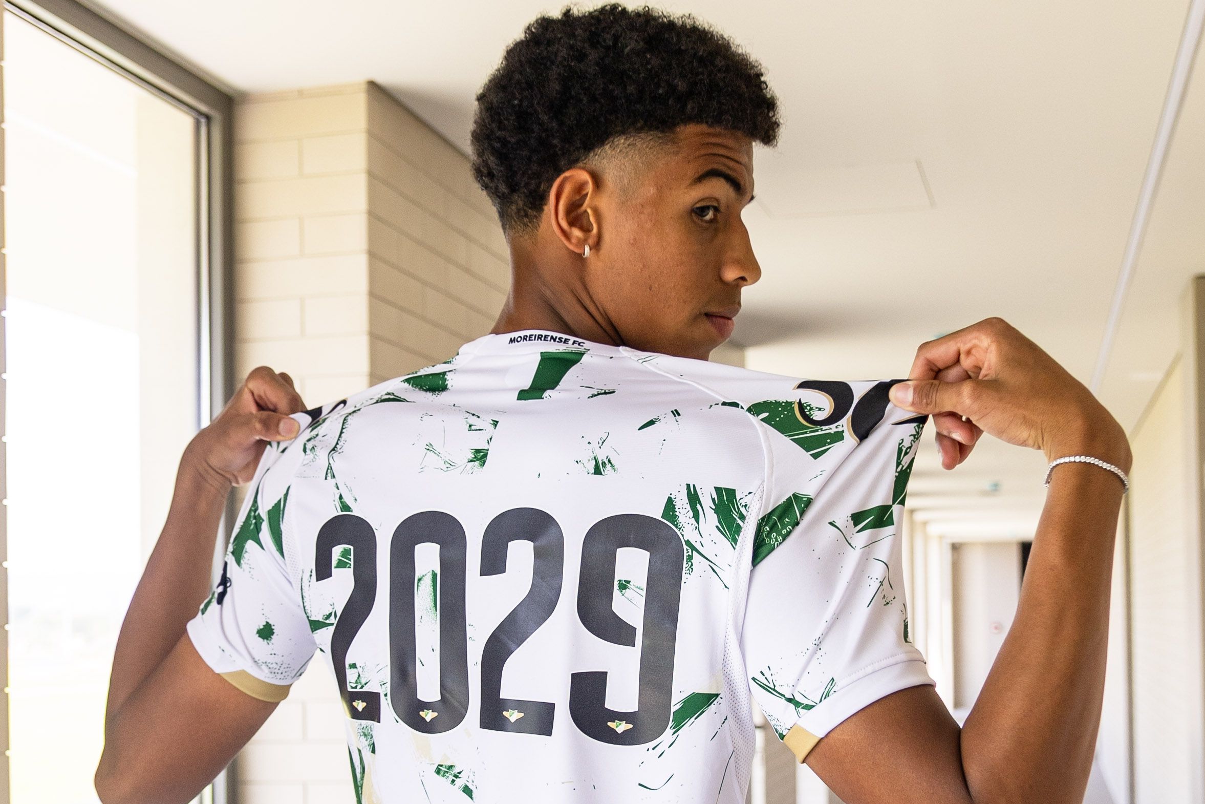 Pedro Jesus assinou até 2029 pelos cónegos - Foto: Moreirense FC