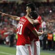 Gonçalo Guedes jogou com Raúl Jiménez na Luz - Foto: António Azevedo/ASF