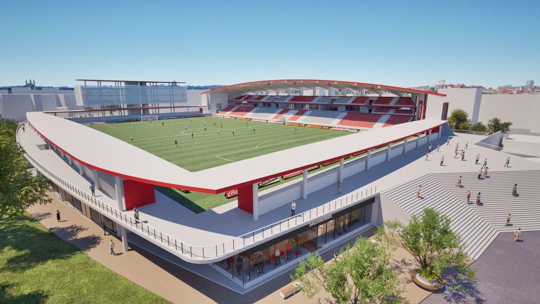 Histórico Salgueiros apresenta projeto para novo estádio - Foto: Salgueiros