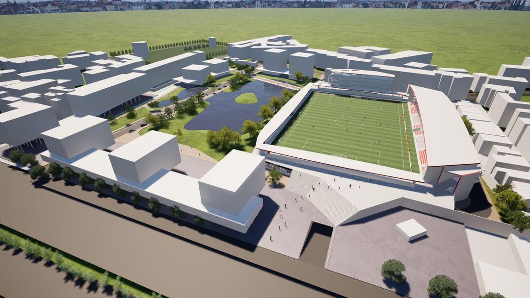 Histórico Salgueiros apresenta projeto para novo estádio - Foto: Salgueiros