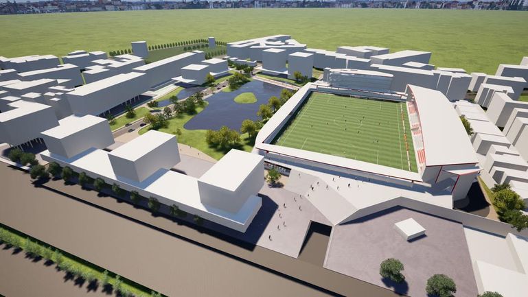 Histórico Salgueiros apresenta projeto para novo estádio - Foto: Salgueiros