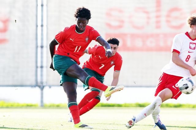 Anísio Cabral, avançado do Benfica - Foto: FPF