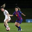 Barcelona 'despachou' o Real Madrid no duelo da Champions feminina