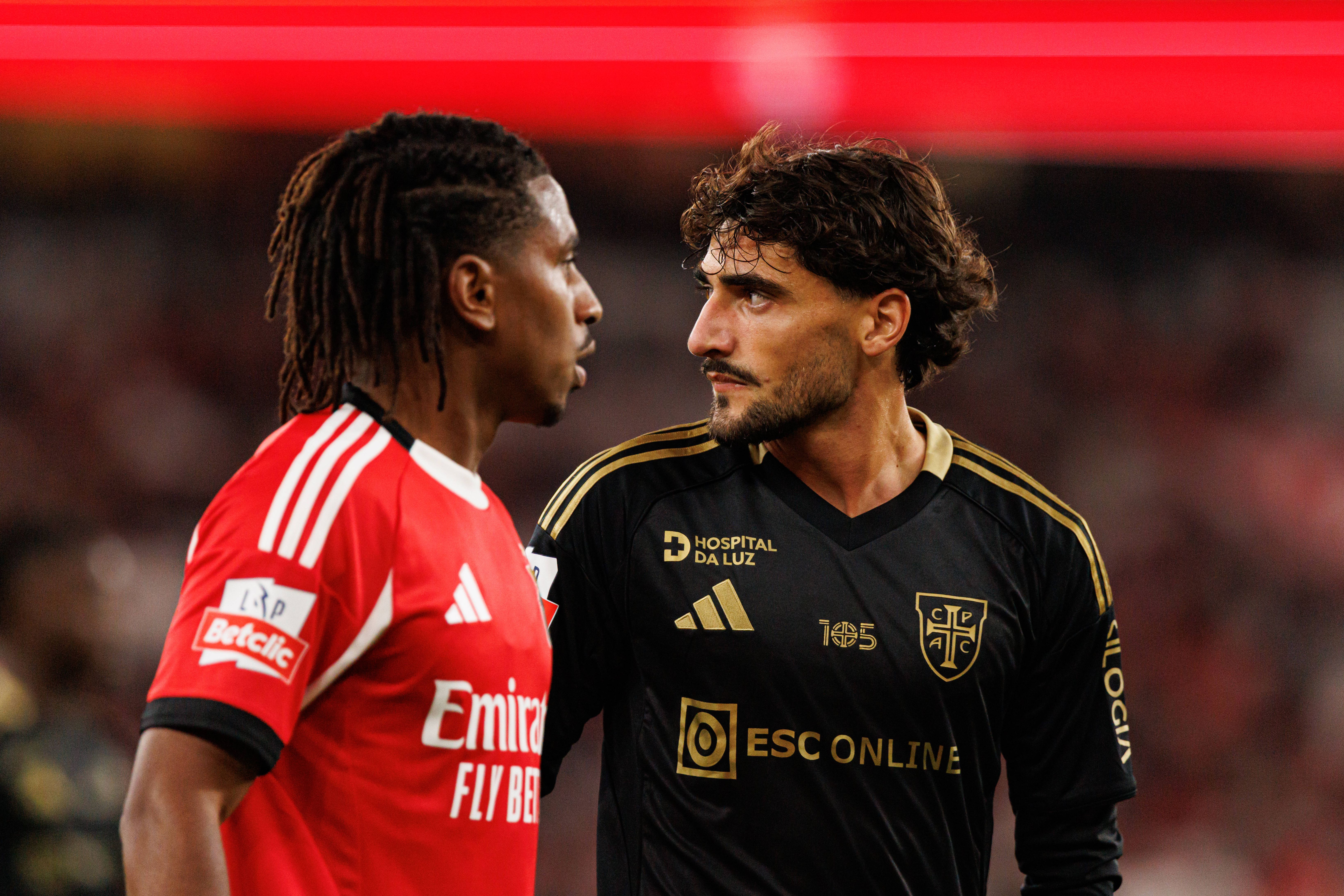 Médio português, que atualmente joga no Leixões, esteve na vitória sobre as águias em 2024/2025