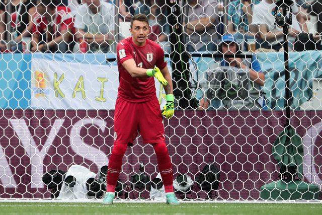 Muslera retira-se da seleção do Uruguai