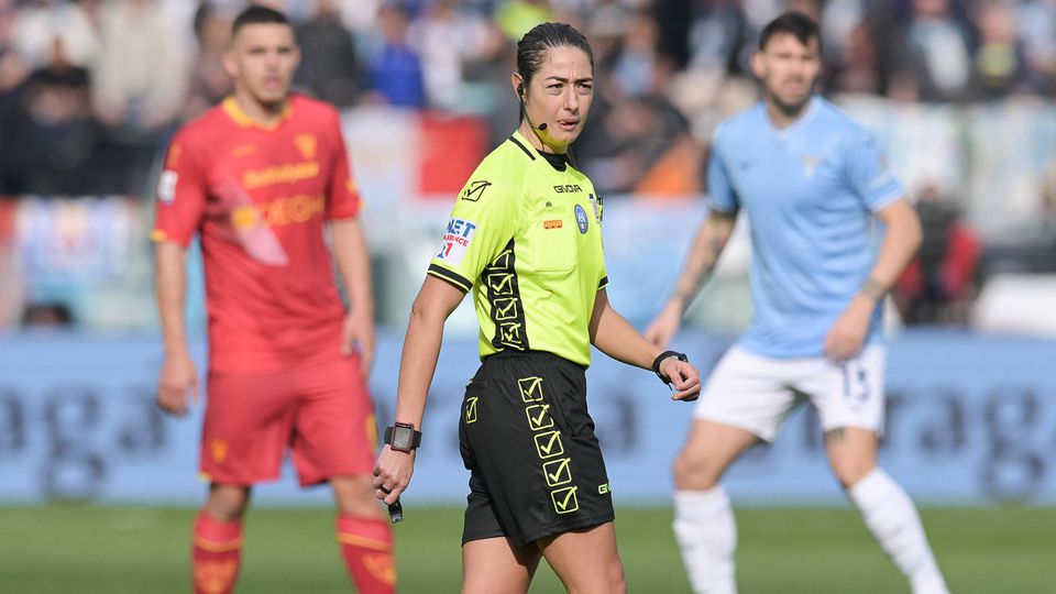 Histórico: primeiro jogo da Serie A só com mulheres a arbitrar