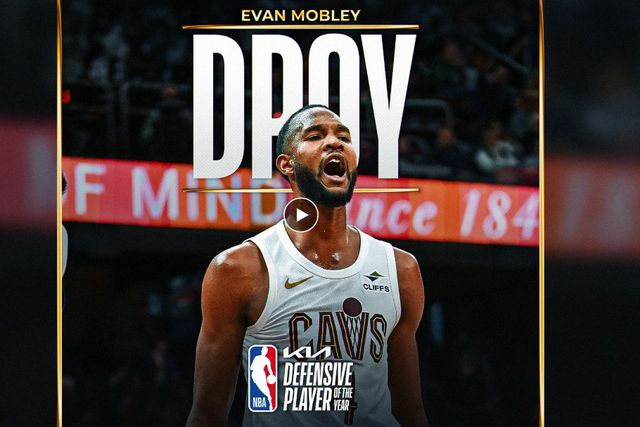 Evan Mobley eleito melhor defensor da NBA