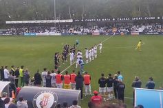 Thomas Militão acabou a carreira e Caldas e Académica fizeram guarda de honra (vídeo)