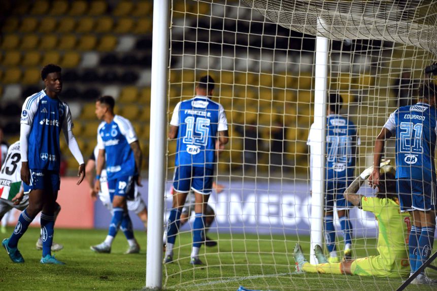 Desalento da equipa do Cruzeiro