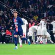 Nice festeja no Parque dos Príncipes frente ao PSG