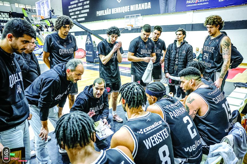 Queluz subiu este ano à Liga e joga esta tarde pela permanência entre os melhores (Foto: FPB)