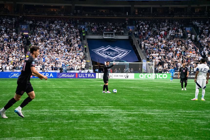 Messi em ação pelo Inter Miami