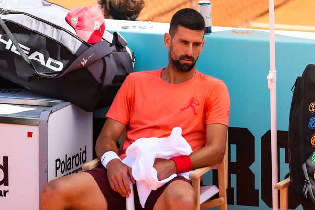 Djokovic explode em frustração antes da estreia em Madrid