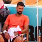 Djokovic explode em frustração antes da estreia em Madrid