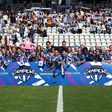 A festa da equipa feminina no Olival — Foto: FC Porto