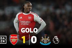 Golaço de Eze provoca a euforia no Emirates