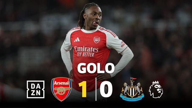 Golaço de Eze provoca a euforia no Emirates