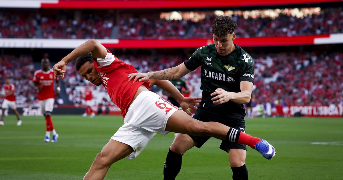 As melhores imagens do jogo entre o Benfica e o Moreirense