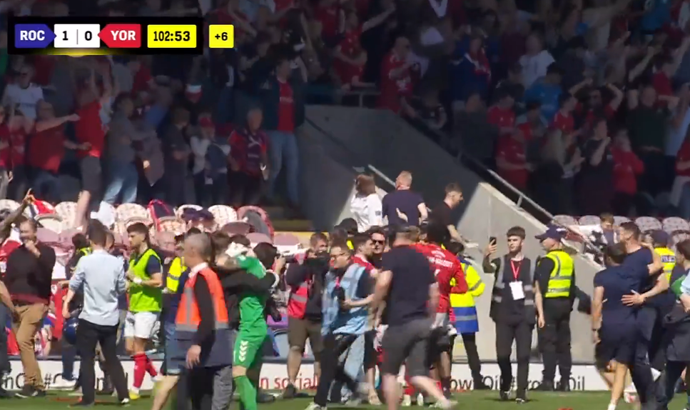 Final dramático entre o Rochdale e o York