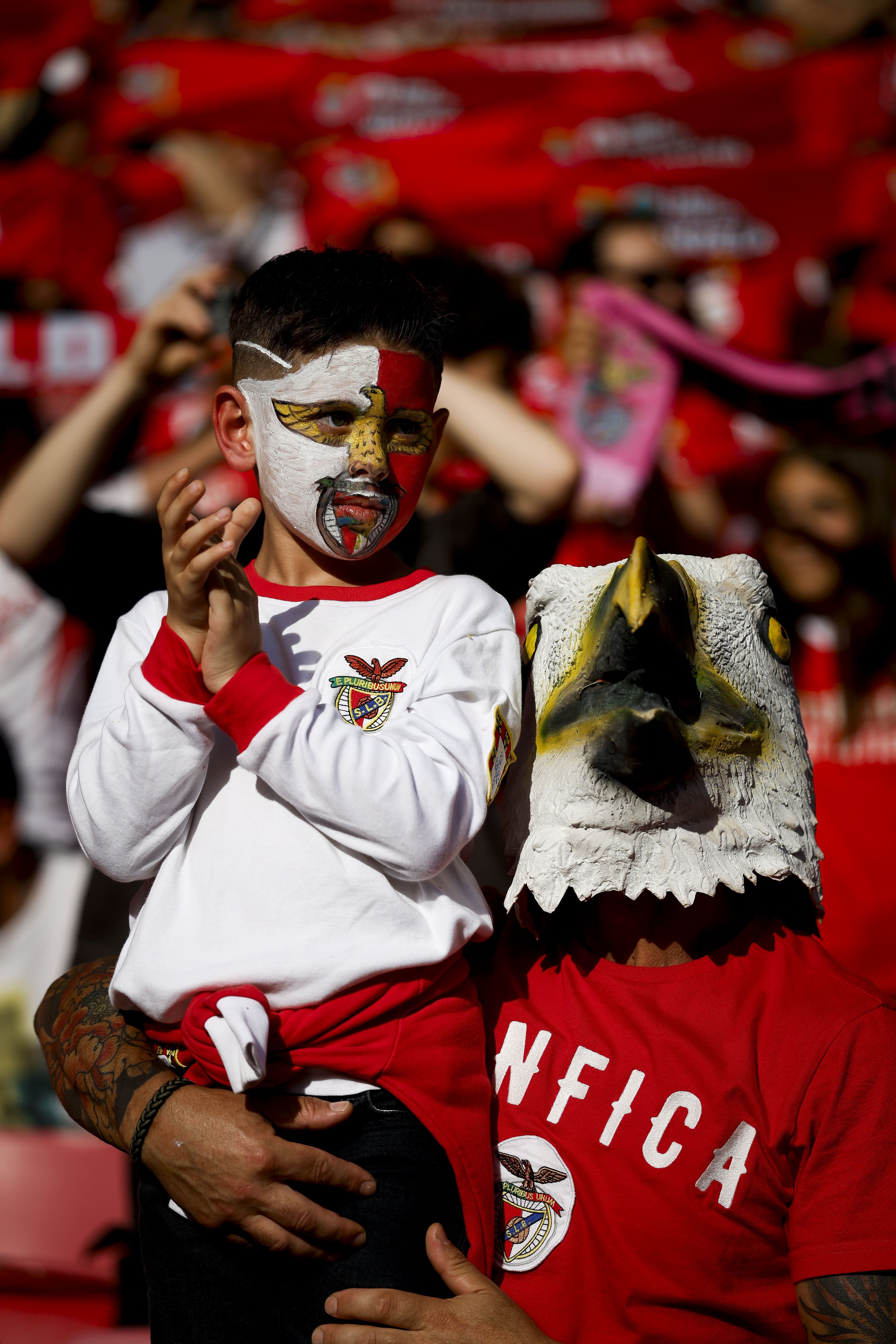 Adeptos do Benfica no Estádio da Luz - Foto: Filipe Amorim/LUSA