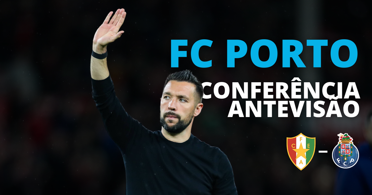 Em direto: treinador do FC Porto em conferência de imprensa